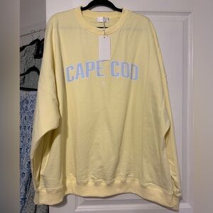 1987 Label Cape Cod Label Crew in Lemon